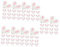 TOYANDONA 100 Stk Hasenohren-haarschmuck Hasen-cosplay Gefüllte Hasenohren Make-up-juwelen Bastelbedarf Für Ostern Gothic-schmuck Weiche Hasenohren Diy Kind Flauschige Rosa Weißer Hase Stoff