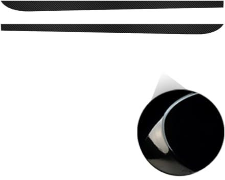 Für BMW F20 F30 F15 F16 G30 F10 Z4 E60 E90 G20 F31 F32 2 Stücke Autotür Seitenschweller Streifen Aufkleber Körper Vinyl Aufkleber (Glänzend Schwarz, Für X1)