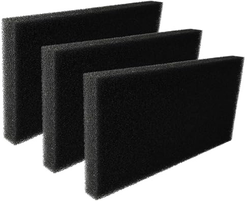 vhbw 3x Schaumfilter kompatibel mit Gorenje D8666N, D88464N, D8ECO, D 8666 N, D88565N, D8E72, D9565N, D8665N, D8666, D8790EU Wäschetrockner