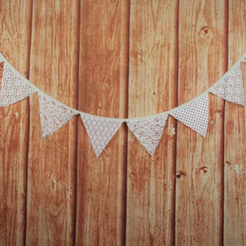 Wimpelkette, 270 cm, Spitzen-Wimpel, Festival-Wimpelkette, Banner, Party, hängende Hochzeit, hängende Banner, Dreiecksflaggen, Girlande