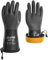 LANON PU Waterproof Work Gloves, Winter Gloves for Freezer Work, Micro-Foam Non-Slip Thermal Gloves, Fleece Lining, Large