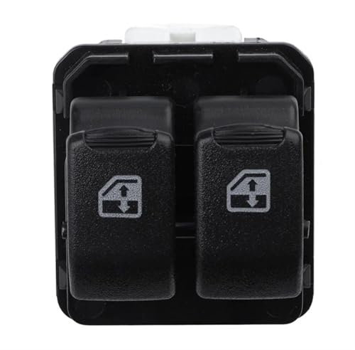 WQQWE [Replacement] 1 Pezzo 621W04750 Pulsante Interruttore alzacristalli Elettrico in plastica Nera for Chevrolet for Aveo for KALOS for Tres for VOLUMI (T250 T255) 2005