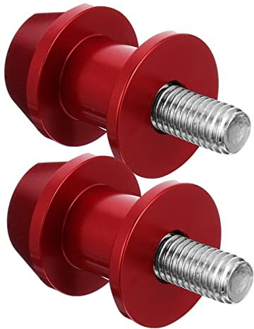 BELLIFFY Motorcycle Accessories 2pcs Rear Lift Screws Cnc Aluminum Swing Arm Spools Durable Design