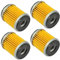 4 pezzi Filtri olio moto for Y CZD300 A X-Max 300 (filtro aria carter) 20 MWD300 (aspirazione) 20-23 Sostituire i componenti
