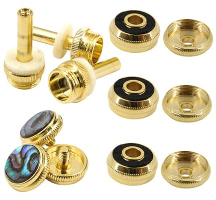 ifundom Accesorios Hebilla Botón Broche Funda Prensa Botones Dedo Reparación Suministros Hebilla Pistón Duradero Fácil Instalación