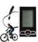 Analoger Fahrrad-Tachometer, Trainingscomputer mit LCD-Display – Geschwindigkeitsmessung, Kalorien- und Entfernungsmessung, Fitness-Zubehör für Indoor-Radfahren