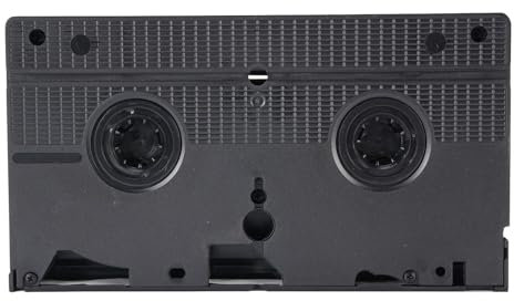 VHS/VCR Video-Teat Cleaner, Technologie Humide de Cassette Audio Réutilisable Nettoyer la Tête, Cassette de Nettoyage pour Le Magnétoscope VCR
