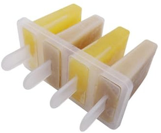 Alipis Lattice Ice Cream Mold Multi Functional Popsicle Maker for Home Use Ice Mold for Easy Demolding for Homemade Ice Cream with Fruits and Milk