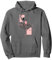 Floral Ballerina Line Art Minimalistisches Ästhetisches Ballett Pullover Hoodie