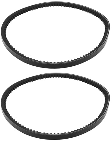 ECSiNG 2x Antriebsriemen 637x10mm Kompatibel mit Kynast Vertikutierer 35-V-401 35-V-402 35-V-403,100000047