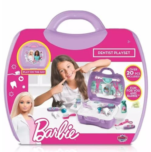 Barbie Ensemble de jeu Dentist On The Go – Plus de 20 pièces