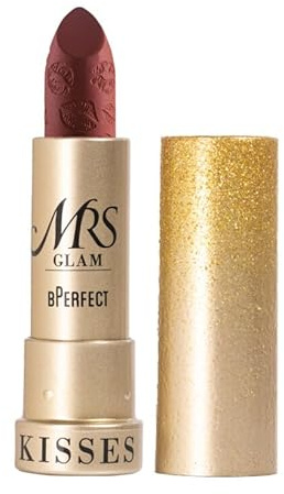 BPerfect x Mrs Glam – Mrs Kisses Lipstick – Shade: 10 Possess Me – A deep wine red – 3.5g