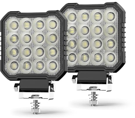 CO LIGHT LED Arbeitsscheinwerfer, 40W 6400LM 12V/24V Zusatzscheinwerfer Für Baumaschinen, Landmaschinen, LKW, Bagger, Traktor.