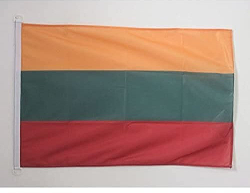 AZ FLAG - Flagge Litauen - 150x90 cm - Litauische Fahne 90 x 150 Cm Aussenverwendung - Flaggen