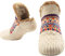 CityComfort Kuschelsocken Herren Flauschig Warme Hüttensocken Herren mit Noppen, Einheitsgröße (Beige)