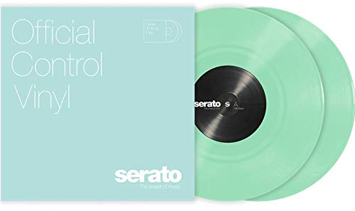 25,4 cm (10 Zoll) Serato Control-Vinyl – Standardfarben – leuchtet im Dunkeln (Paar)