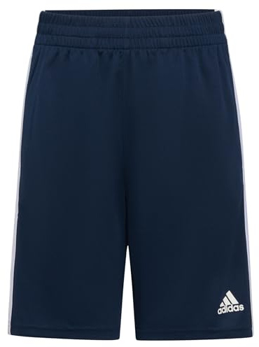 adidas boys Adi Clsic 3s Shorts, Collegiate Navy, Large US