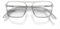 LONDON MOLE® Spy Lesebrille | Coole quadratische Pilotenleser | Herren Damen Unisex | Feder-Scharniere