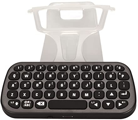 Sxhlseller Game Controller Keyboard, for Console, Bluetooth Wireless Gaming Chatpad Keypad with Backlight/Stand, Gamepad External Keyboard, Built In Battery