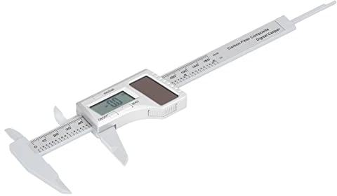 Digitaler Messschieber, Hochfester Solar-Messschieber, Transparente Skala, Magnetstreifen-Folienwaage für die Technische Vermessung
