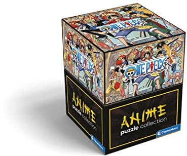 Clementoni - Puzzle Adulto One Piece 500 Piezas Caja Cubo edición Especial - Desde 14 años (35137)