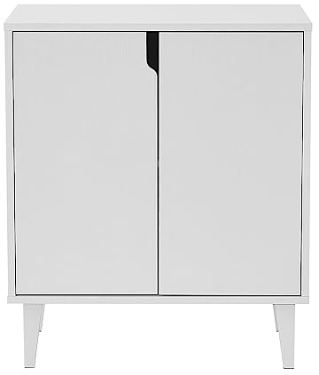 Panana Wooden 2 Doors Cabinet Standing Storage Cupboard for Dining Room 38D x 71W x 83H cm