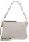 ABRO Damen Schultertasche Twofold Tasche, beige