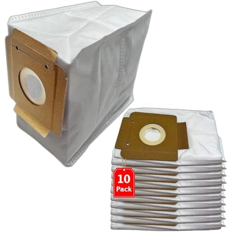 10 sacchetti per aspirapolvere compatibili con Kärcher BVL 5/1 BP zaino in tessuto non tessuto