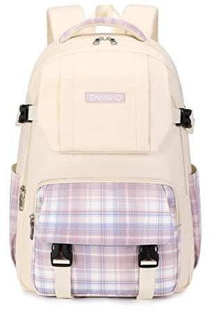 Sac à dos d'école ultra-léger for adolescents, sacs à dos for livres, sac d'école junior, sac à dos décontracté for filles et garçons, sac d'université for ordinateur portable de 15,6 pouces, sortie d