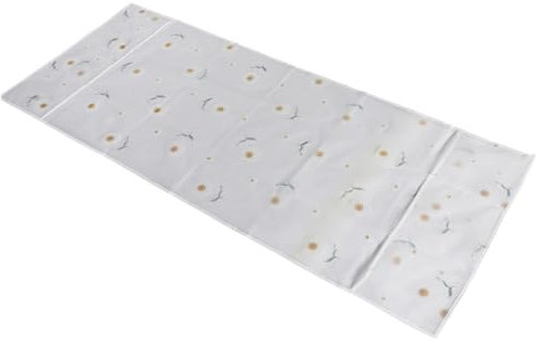 Artibetter Daisy Flower Pattern Dustproof Cover for Refrigerators and Washing Machines and Oil Storage Pockets for Home Decor