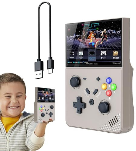 Handheld Game Console | Portable Game Console | 4.3-inch Screen Handheld Video Games for Kids and Adults, Retro Portable Game Console with Built-in Games, Gift for Enthusiasts