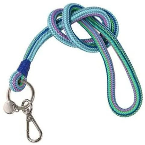 Gift Company Metropolitan Lanyard, Rainbow Blue/Silber