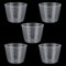 Lot de 5 Tasse à Mesurer Riz, 160 ml Verre Doseur Cuisine, Doseur pour Cuiseur à Riz, Verre Doseur en Plastique Transparentes, pour la Cuisine Les Ingrédients Secs et Liquides pour Mesurer