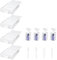 Comphic 12-Pack Trabricks Stackable Diamond Art Trays with Lids, Diamond-Painting Art Kits for Adult for DIY Art Craft A