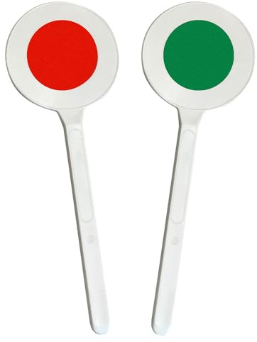Paletta segnaletica stradale Rosso/Verde