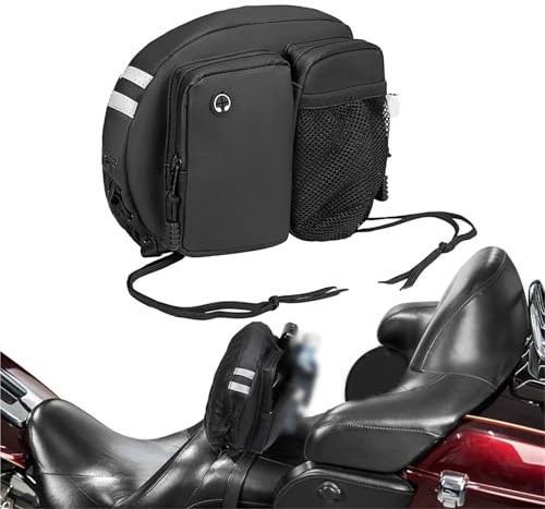 Motorrad-Rückenlehnentasche, Fahrer-Rückenlehne, Tour-Pack, Organizer, Sissybar-Tasche Für Touring Softail CVO, Sitztasche