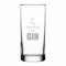 4you Design Gin Glas mit lustigem Spruch | Let he Evening Begin.. | Geschenkidee für Männer und Frauen | Geschenk zum Geburtstag, Weihnachten, Valentinstag | Füllmenge 485 ml