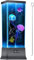 COLORLIFE Quallenlampe elektrische Quallen Tank-tischlampe mit Farbwechsel licht-Aquarium, Nachtlicht für Wohnzimmer, Schlafsäle Geschenk Men Home Deco für Zimmer Mood Light für Relax qualle schwarz