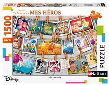 Ravensburger 4005556877980 1500 pièces Souvenirs d'enfance Disney All Other Puzzle für Erwachsene, Mehrfarbig