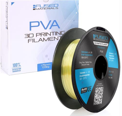 Fused Materials PVA-3D-Drucker-Filament, 1,75 mm, 0,5 kg Rolle