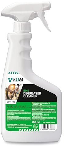 EQM - ECO-111B - Dégraissant pour Vélo - 750 ML - pH Neutre, protège toutes les pièces - Dégraissant pour chaînes