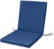 SOFTILLO Waterproof Low Back Chair Cushion With Ties 100x45x4cm | Indoors/Outdoors Patio Seat Pad Cushion For Garden Chairs, Loungers, Recliner, Relaxer | Water-Resistant Material |Dark Blue