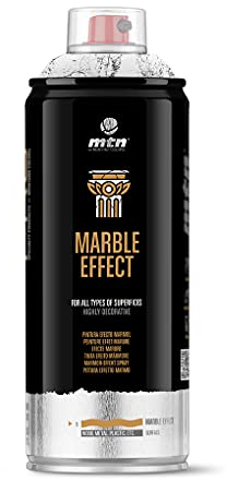 Montana Colors MTN PRO Pintura Efecto Mármol BLANCO, Spray 400ml
