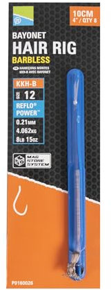 Preston Innovations KKH-B Bayonet Hair Rig 4 Fishing (size 14)