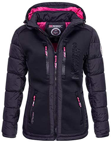 Geographical Norway Damen Winter Jacke Steppjacke Parka Geteppt Winterjacke