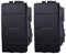 LEDLUX 2 Pezzi Di Frutti Dispositivi Di Comando, Compatibile Con Bticino Living (Interruttore Assiale, Nero)
