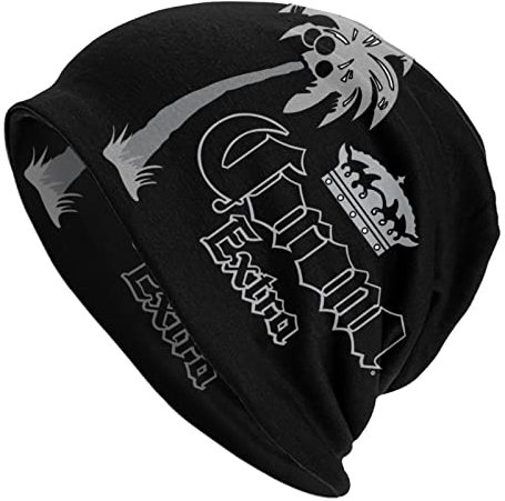 DJNGN Kompatibel mit Corona Beanie Mütze, extra warme Strickmütze für Männer und Frauen, Unisex-Slouchy-Schädelmütze, Skimütze, Wintermütze, Pullover, Mütze, Chemo-Mütze, Geschenk