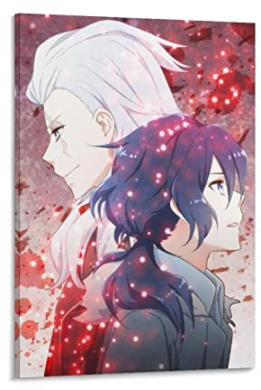 BBZL Sirius The Jaeger Anime-Poster Leinwand Kunst Dekoratives Gemälde Bild Druck Modern Familie Junge Mädchen Schlafzimmer Wohnzimmer Dekoration Wanddekoration Poster 30 x 45 cm