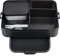 Mepal – Porta Pranzo Bento Take A Break Large – Sacco per il Pranzo con Bento Box – Porta Pranzo per Panini, Spuntini e Avanzi – Snack e Pranzo - 1500 ml - Nordic Black