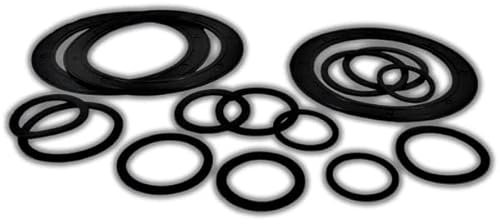 eco-filtration Full Range Of Solvent Weld Threaded Tank Connectors | Bulk Heads | Tank Liners (Pack of 3 Sealing Washers 48.3mm,50mm & 56mm TTC)